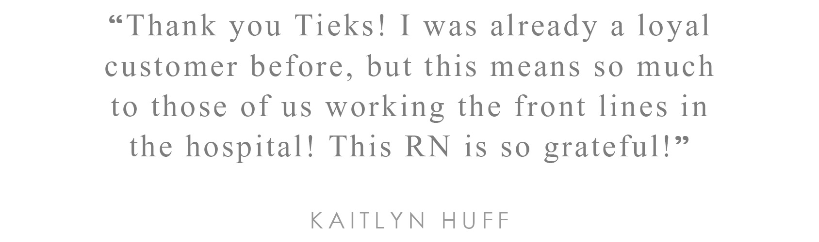 tieks first responder discount
